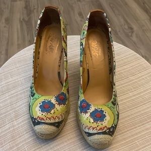 Colorful espadrilles